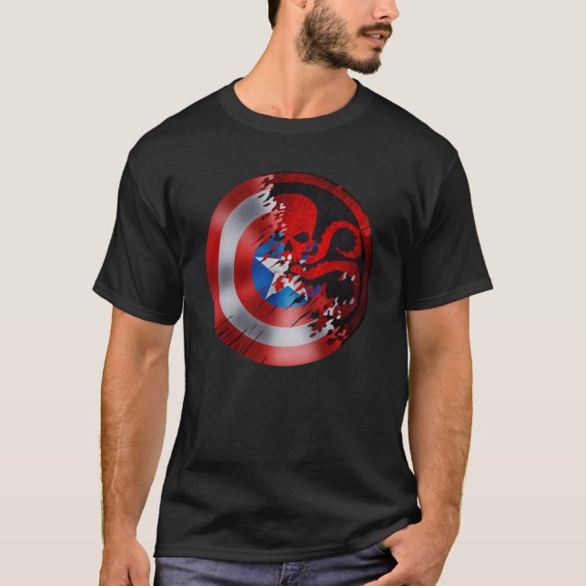 Hail Hydra! T Shirt (Framsida)