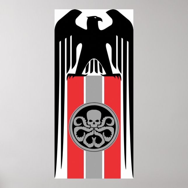 Hail Hydra Tapestry Poster (Framsidan)