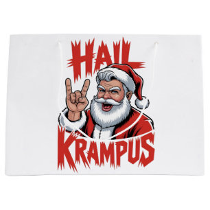 Hail Krampus Djävulshorn Krampus Rock