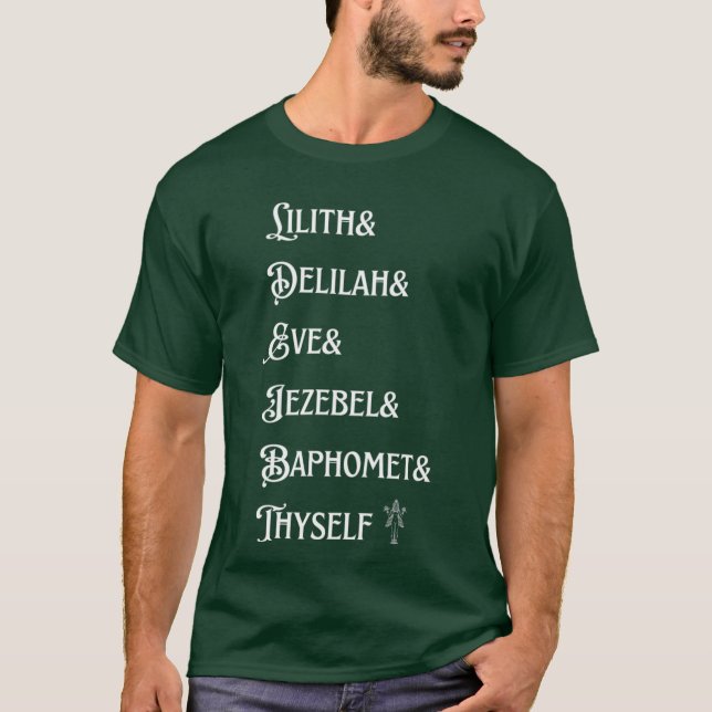 Hail List Lilith flicka T Shirt (Framsida)