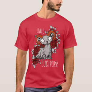 Hail Lucipurr kitten demon T Shirt