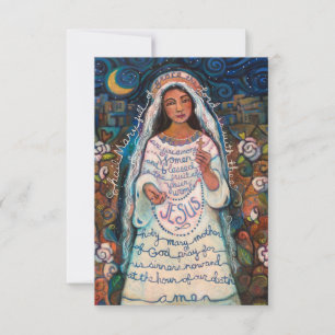 Hail Mary, Ave Maria-bönekort