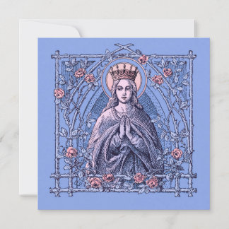 Hail Mary, Fullt av Grace Prayer Card Inbjudningar