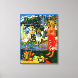Hail Mary (Ia Orana Maria) (1891) av Paul Gauguin Canvastryck
