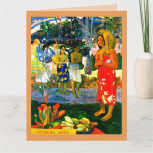 Hail Mary (Ia Orana Maria) (1891) från Paul Gaugui Kort