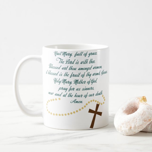 Hail Mary Kaffemugg (Med munk)