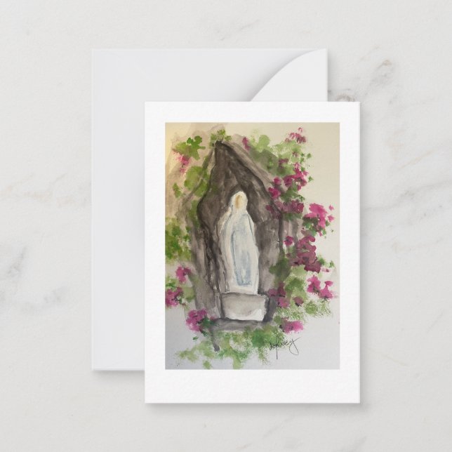 Hail Mary Note Card Anteckningskort (Framsida)