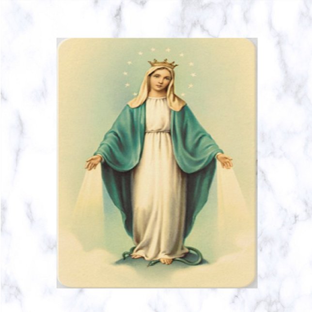 Hail Mary Prayer Card Visitkort (Skapare uppladdad)