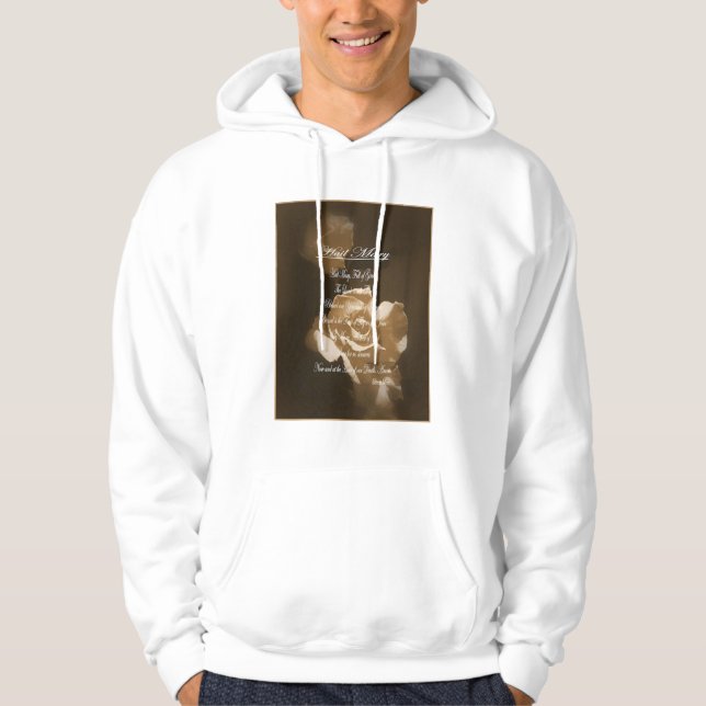 Hail Mary Prayer Hoodie (Framsida)