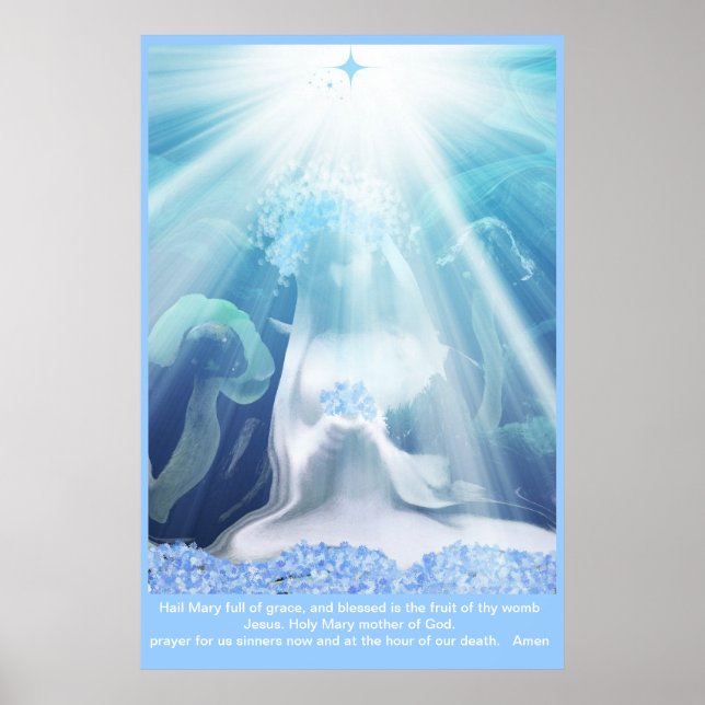 Hail Mary Prayer- Poster (Framsidan)