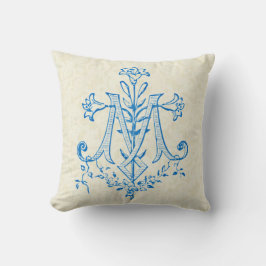 Hail Mary Prayer Religiösa Ave Maria Latin Kudde