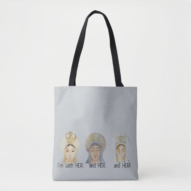 Hail Mary Tote Bag Tygkasse (Framsida)