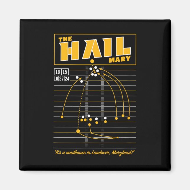 Hail Mary - Washington Magnet (Framsidan)