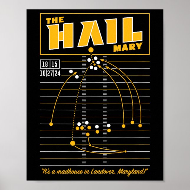 Hail Mary - Washington Poster (Framsidan)