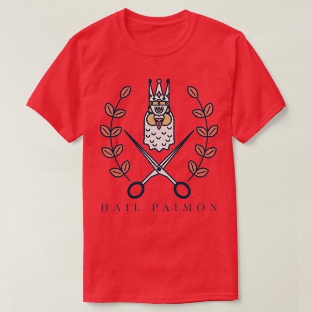 Hail Paimon T Shirt (Design framsida)