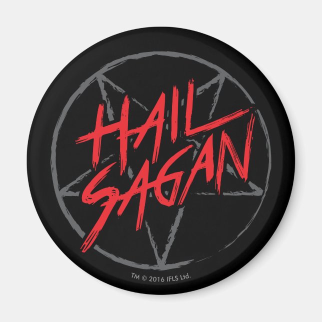 Hail Sagan Magnet (Framsidan)