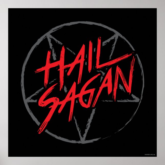 Hail Sagan Poster (Framsidan)