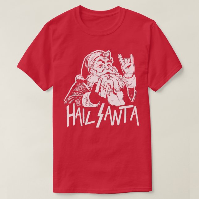 Hail Santa Essential TShirt  T Shirt (Design framsida)