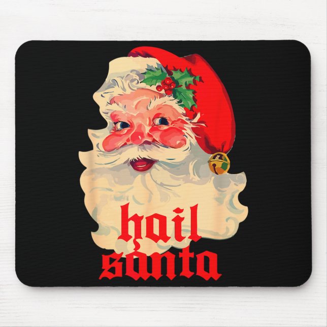 Hail Santa Ugly Christmas  Musmatta (Framsidan)