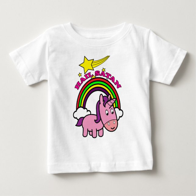 Hail Satan - Cute T-shirt (Framsida)