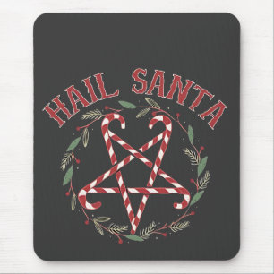 Hail Satan jul Krampus Julafton Djävulen Candy Musmatta