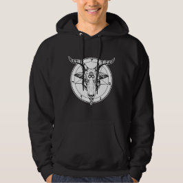 Hail Satan - Pentagram - Baphomet 666 Hoodie