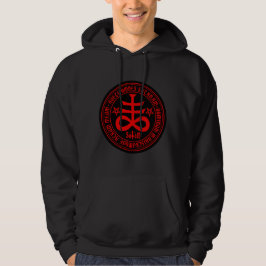 Hail Satan - Pentagram - Cross 666 Hoodie