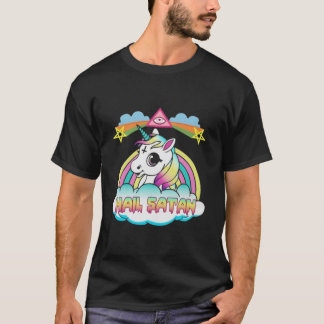 Hail Satan Unicorn T Shirt
