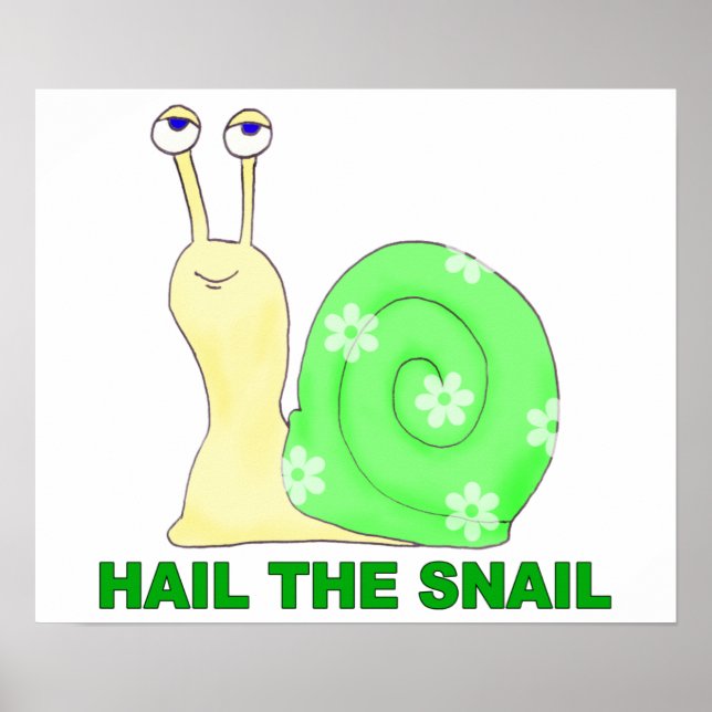 Hail snigel poster (Framsidan)