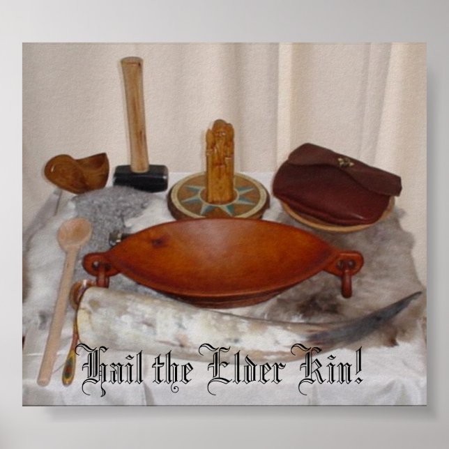 Hail the Elder Kin! Poster (Framsidan)