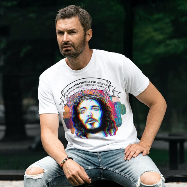 Hail till Kung i Judar: Jesus av nazareth T Shirt (Skapare uppladdad)