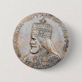 Haile Selassie Button Knapp