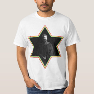 Haile Selassie davidsstjärna Tröja