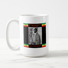 Haile Selassie det lejont av Judah, Jah Rastafari Kaffemugg