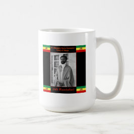 Haile Selassie det lejont av Judah, Jah Rastafari Kaffemugg