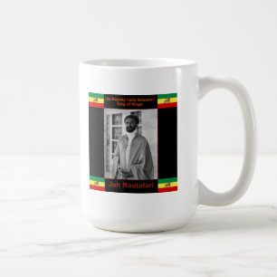 Haile Selassie det lejont av Judah, Jah Rastafari Kaffemugg