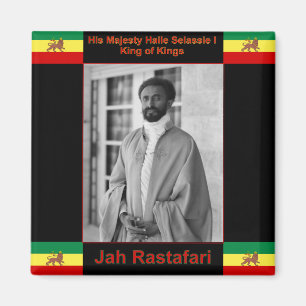 Haile Selassie det lejont av Judah, Jah Rastafari Magnet