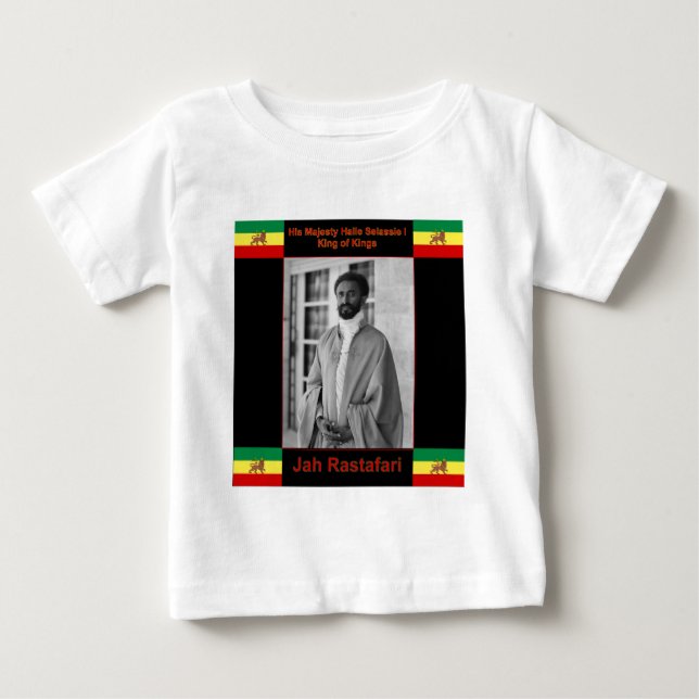 Haile Selassie det lejont av Judah, Jah Rastafari Tröja (Framsida)
