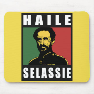 Haile Selassie Emperor - Reggae - Rasta Mousepad Musmatta