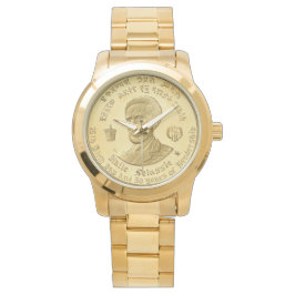 Haile Selassie Empior of Ethiopia Rastafari Watch Armbandsur