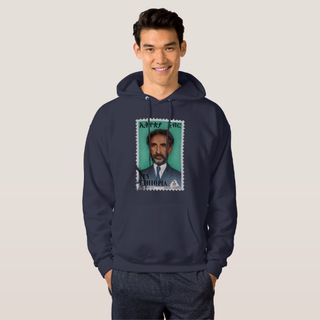 Haile Selassie - Empire of Ethiopia - Hoodie (Hel framsida)