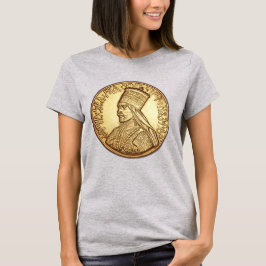 Haile Selassie Empire of Ethiopia Rasta Girl Shirt Tee
