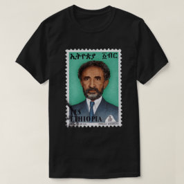Haile Selassie Empire of Ethiopia Rastafari Shirt Tee Shirt