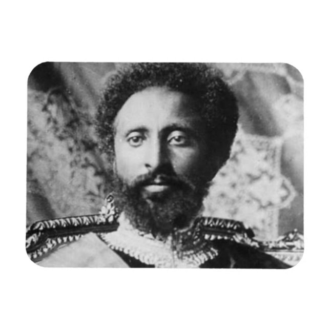 Haile Selassie - HIM - Rastafari - Jah Magnet (Horisontell)
