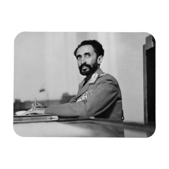 Haile Selassie - HIM - Rastafari - Jah Magnet (Horisontell)