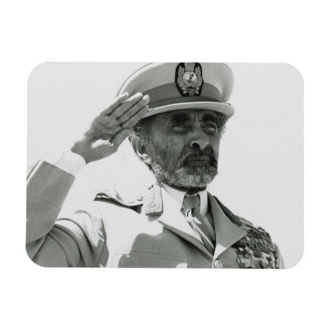 Haile Selassie - HIM - Rastafari - Jah Magnet (Horisontell)