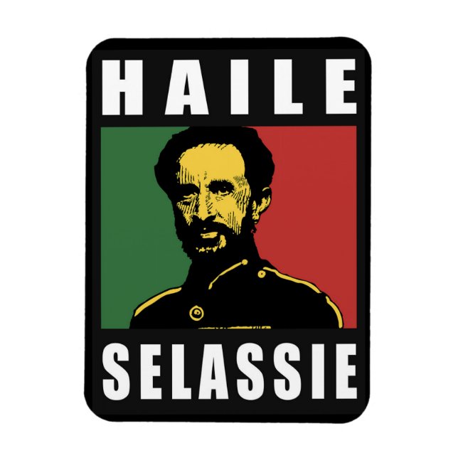 Haile Selassie - HIM - Rastafari - Jah Magnet (Vertikal)