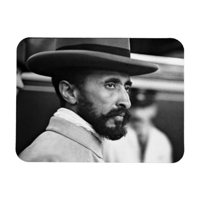 Haile Selassie - HIM - Rastafari - Jah Magnet (Horisontell)