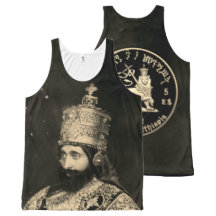 Haile Selassie - HIM - Rastafari - Tanktop