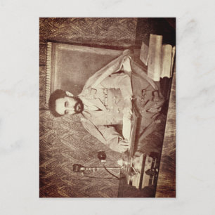 Haile Selassie - HIM - Rastafari - vykort